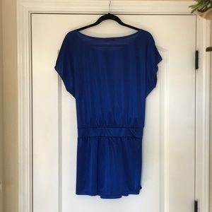 Royal Blue Size L Holiday Top